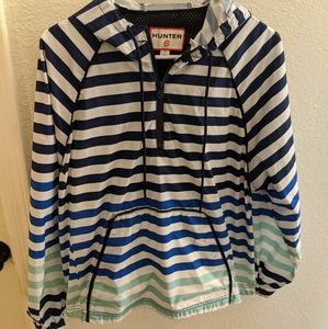 Hunter For Target Windbreaker Jacket Womens Blue